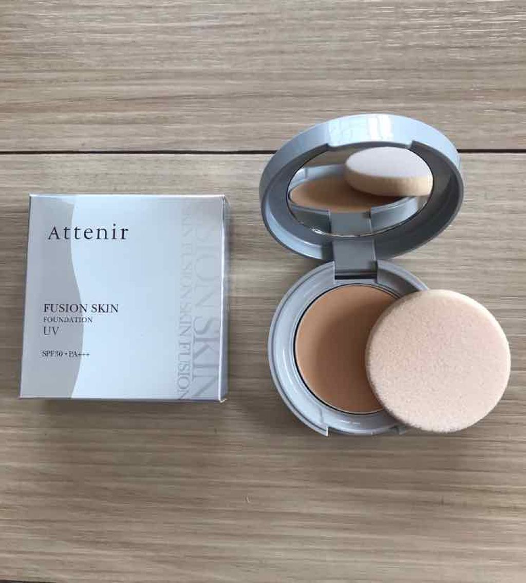 フュージョンスキン ファンデーションUV パウダー/アテニア/パウダーファンデーションを使ったクチコミ（2枚目）