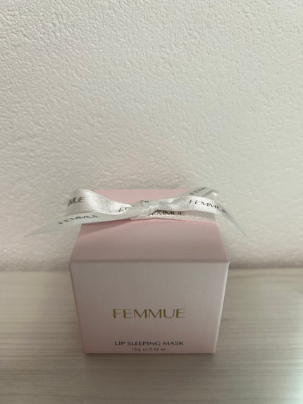 リップスリーピングマスク/FEMMUE/リップマスクを使ったクチコミ(2枚目)