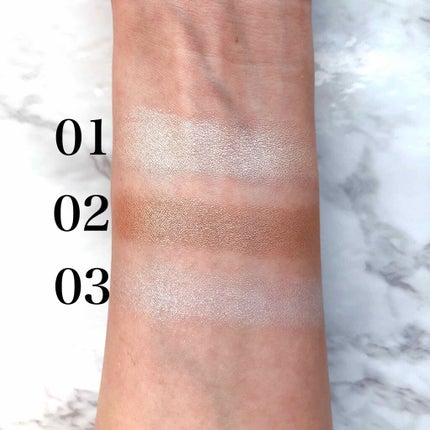 パールグロウハイライト/CEZANNE/パウダーハイライトを使ったクチコミ(3枚目)