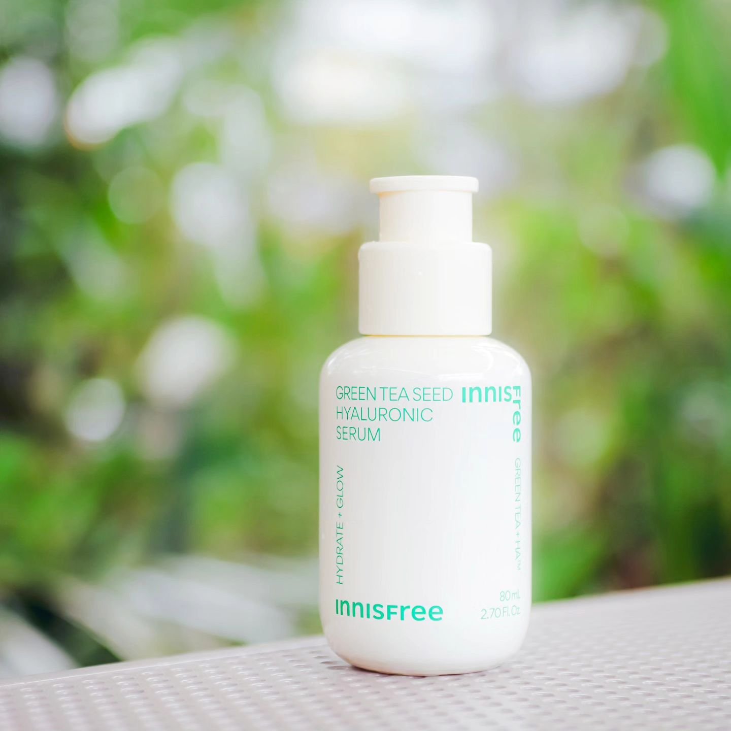 グリーンティーシード ヒアルロン セラム　/innisfree/美容液を使ったクチコミ（3枚目）