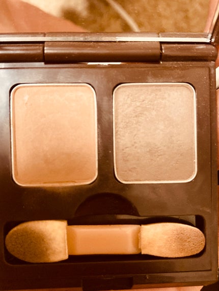 チョコ アイブロウ パウダー ケーキ/SKINFOOD/パウダーアイブロウを使ったクチコミ(2枚目)