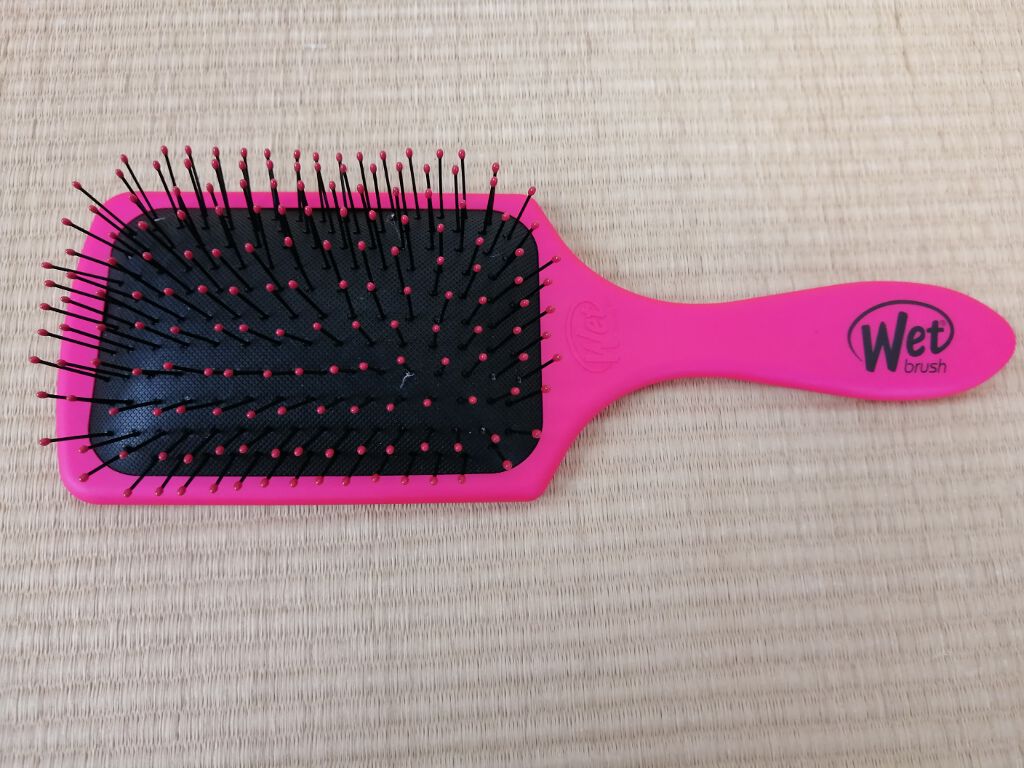 ウエットブラシ パドルブラシ ピンク/ウェットブラシ/ヘアブラシを使ったクチコミ（2枚目）