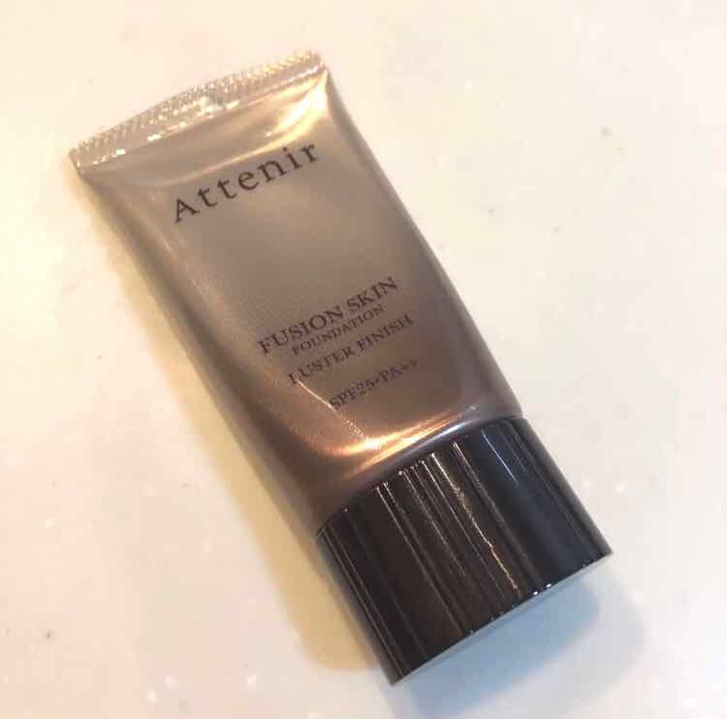 フュージョンスキンファンデーション ラスターフィニッシュ/アテニア/クリーム・エマルジョンファンデーションを使ったクチコミ(1枚目)