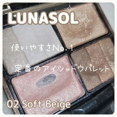 スリーディメンショナルアイズ/LUNASOL/パウダーアイシャドウを使ったクチコミ（1枚目）