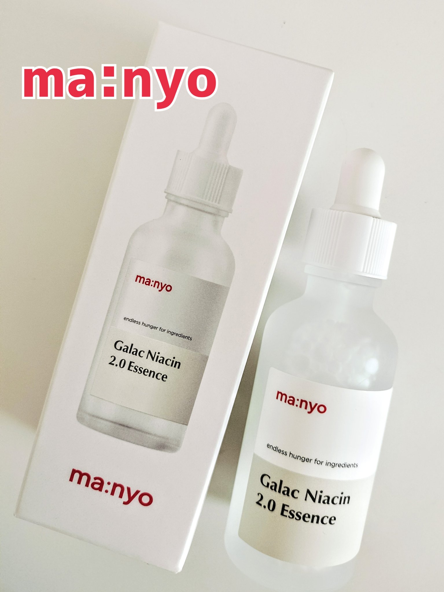 ガラクナイアシン2.0エッセンス/manyo/美容液を使ったクチコミ（1枚目）