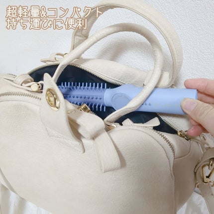 コードレスヘアアイロン BRUSH ブラシ型ヘアアイロン/TAKE OUT/その他スタイリングを使ったクチコミ(5枚目)