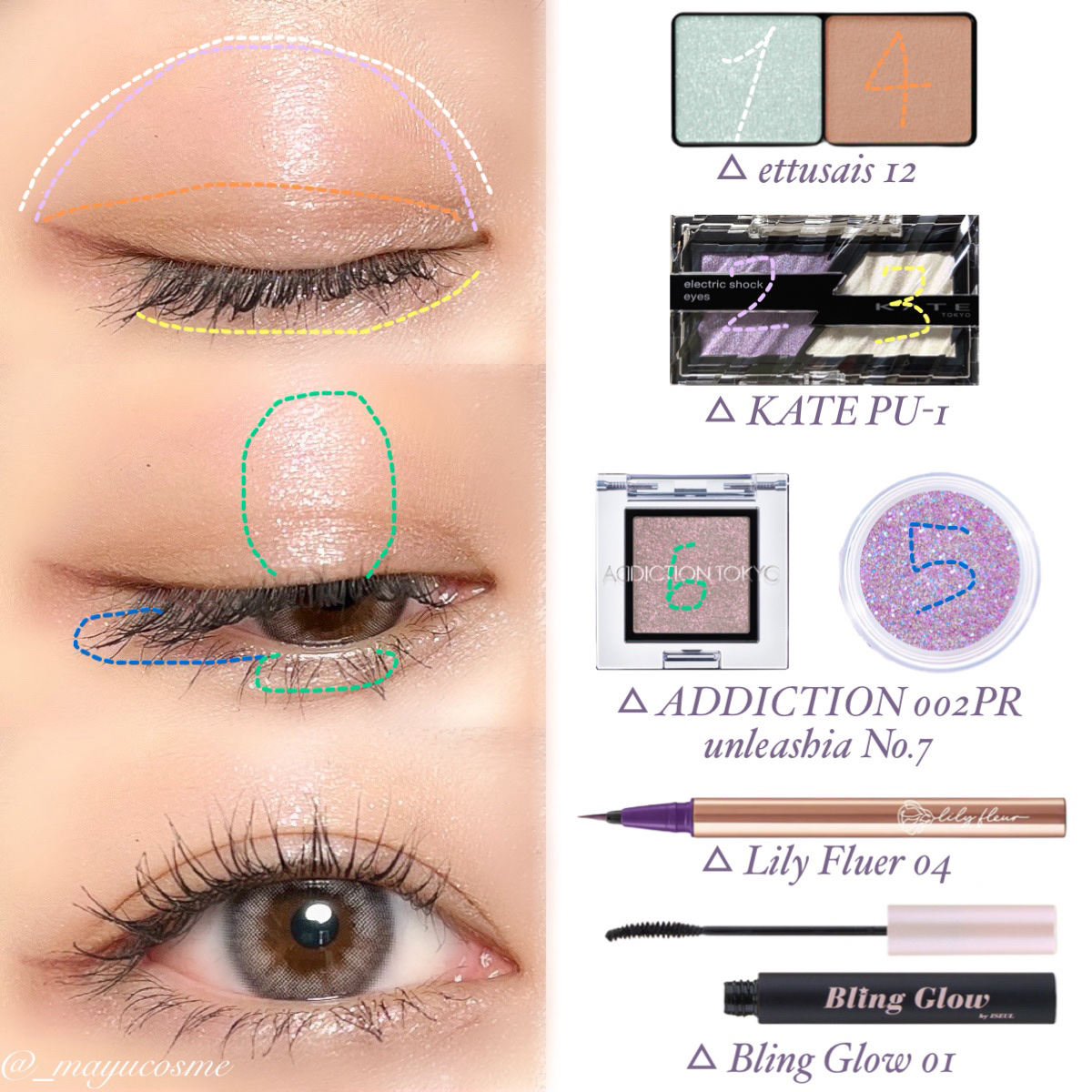 エテュセ アイエディション(カラーパレット)/ettusais/アイシャドウパレットを使ったクチコミ（2枚目）