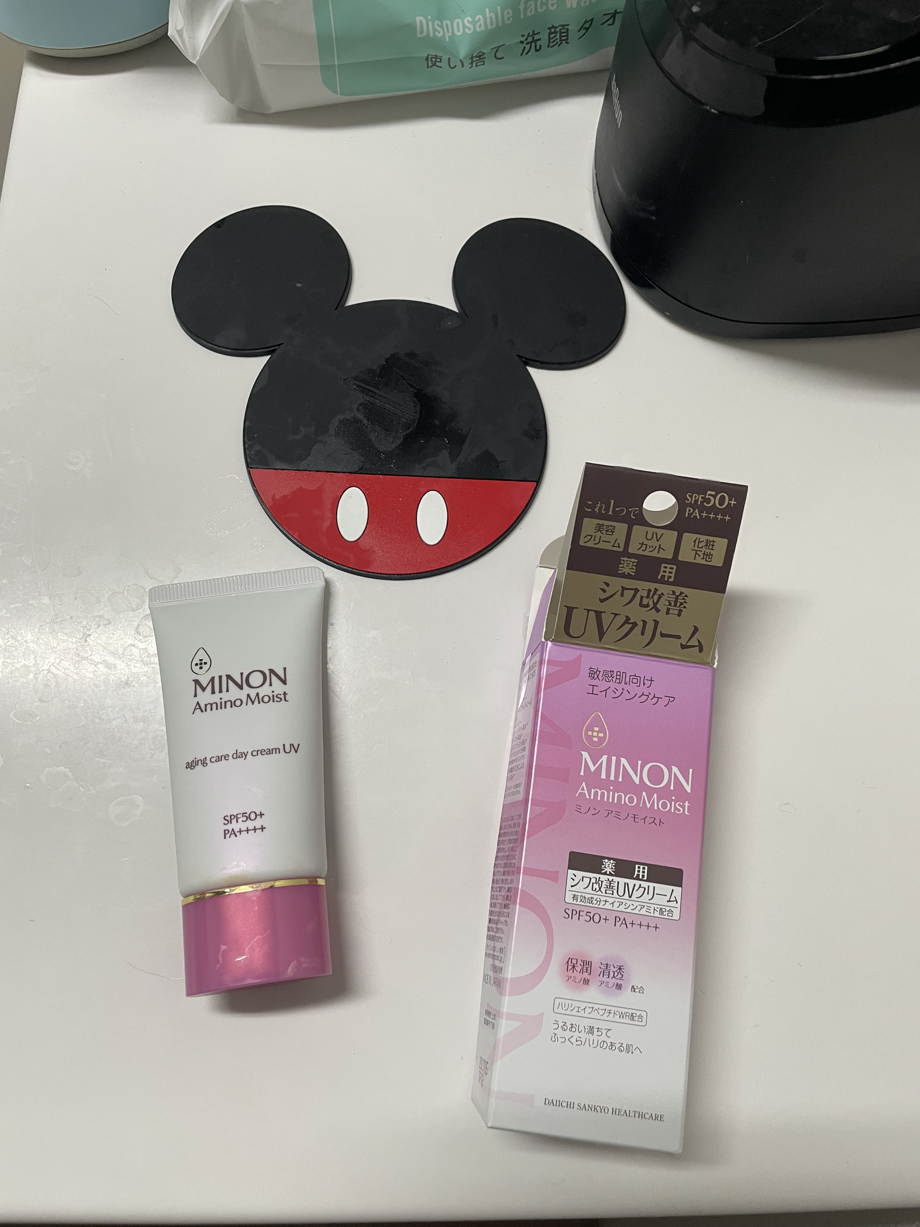 ミノン アミノモイスト エイジングケア デイクリームUV/ミノン/日焼け止めクリームを使ったクチコミ（1枚目）