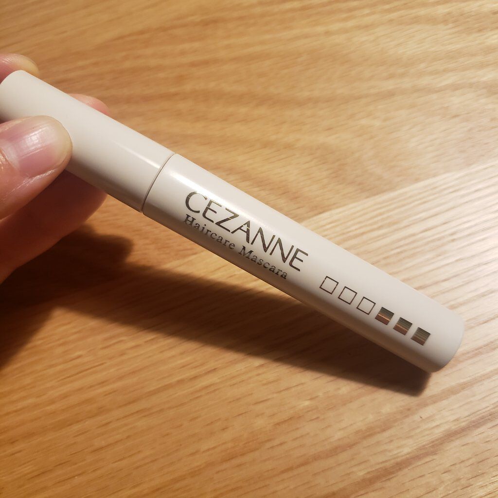 ヘアケアマスカラ/CEZANNE/ヘアジェルを使ったクチコミ（2枚目）