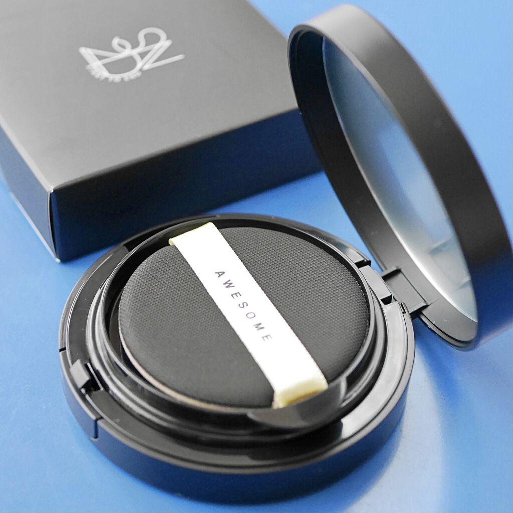 タッチクッション AWESOME/S2ND/クッションファンデーションを使ったクチコミ（2枚目）