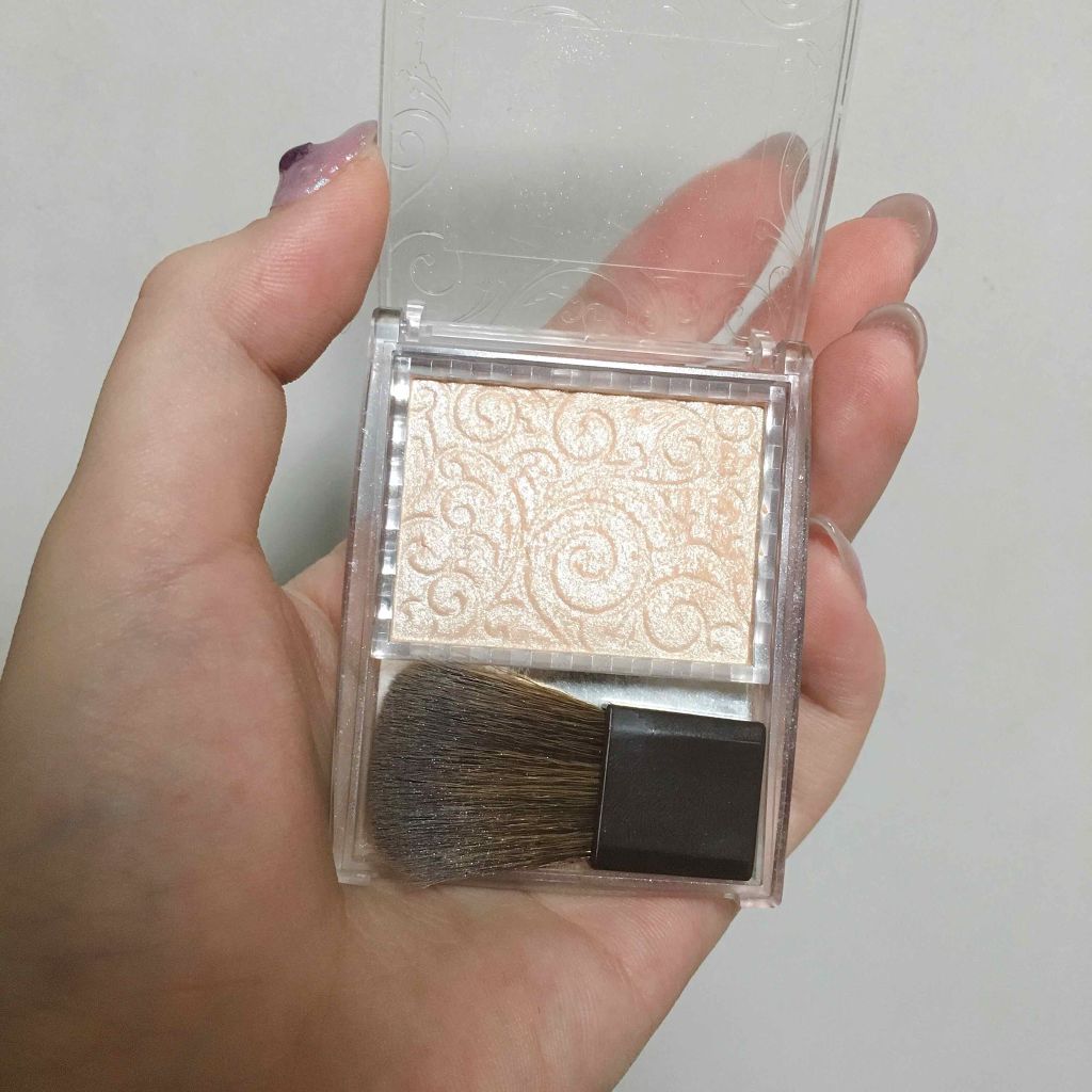 パールグロウハイライト/CEZANNE/パウダーハイライトを使ったクチコミ(2枚目)