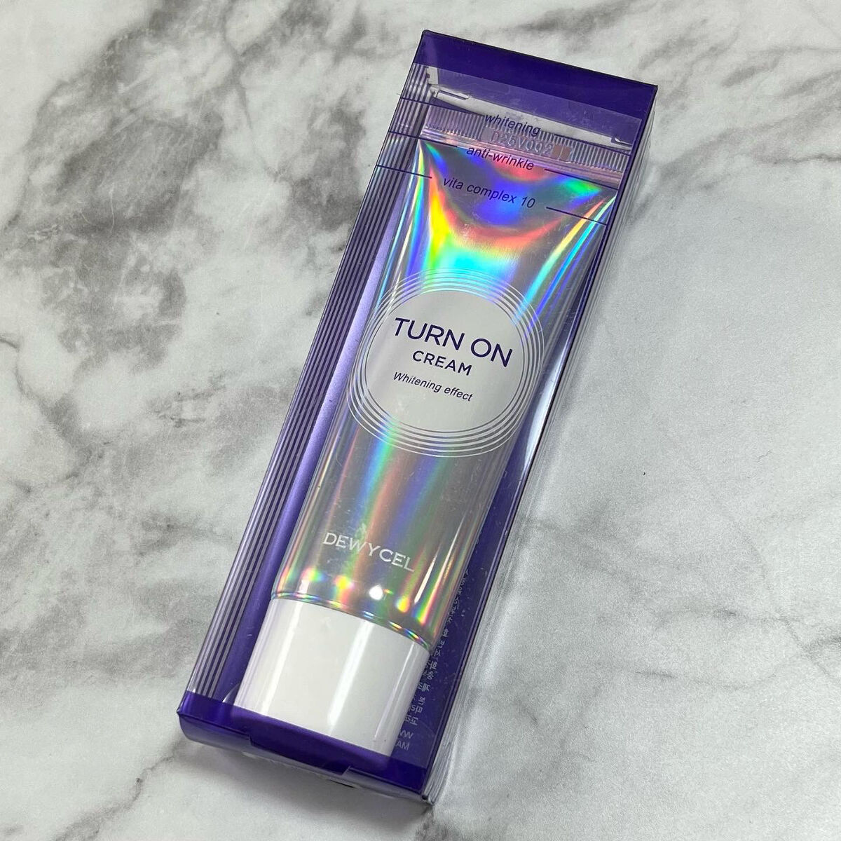デュイセル ターンオンクリーム/DEWYCEL/フェイスクリームを使ったクチコミ（2枚目）