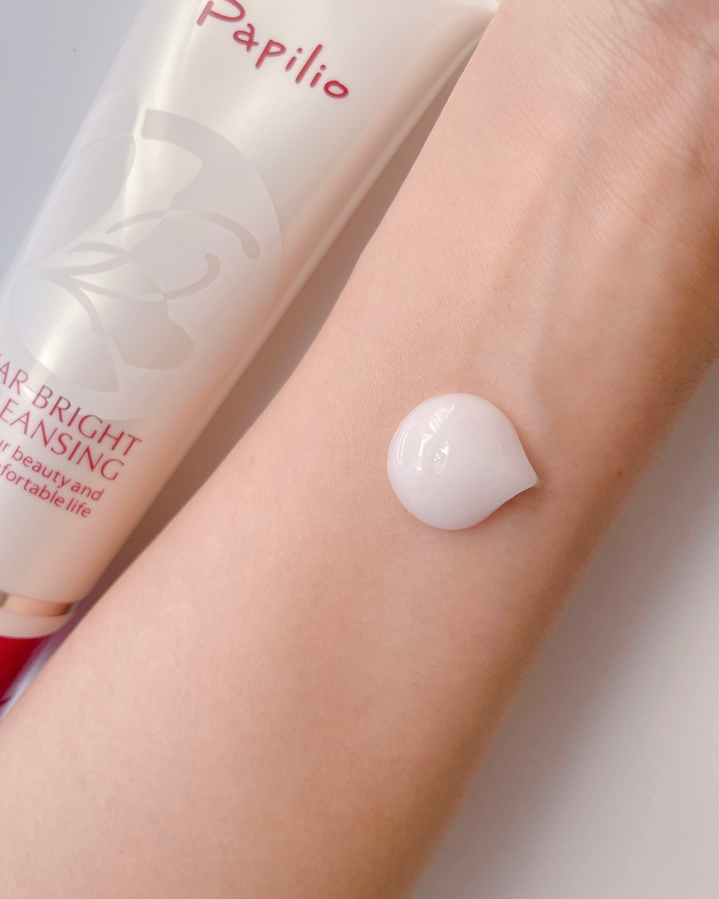 クリアブライトクレンジング/Papilio/ミルククレンジングを使ったクチコミ（3枚目）
