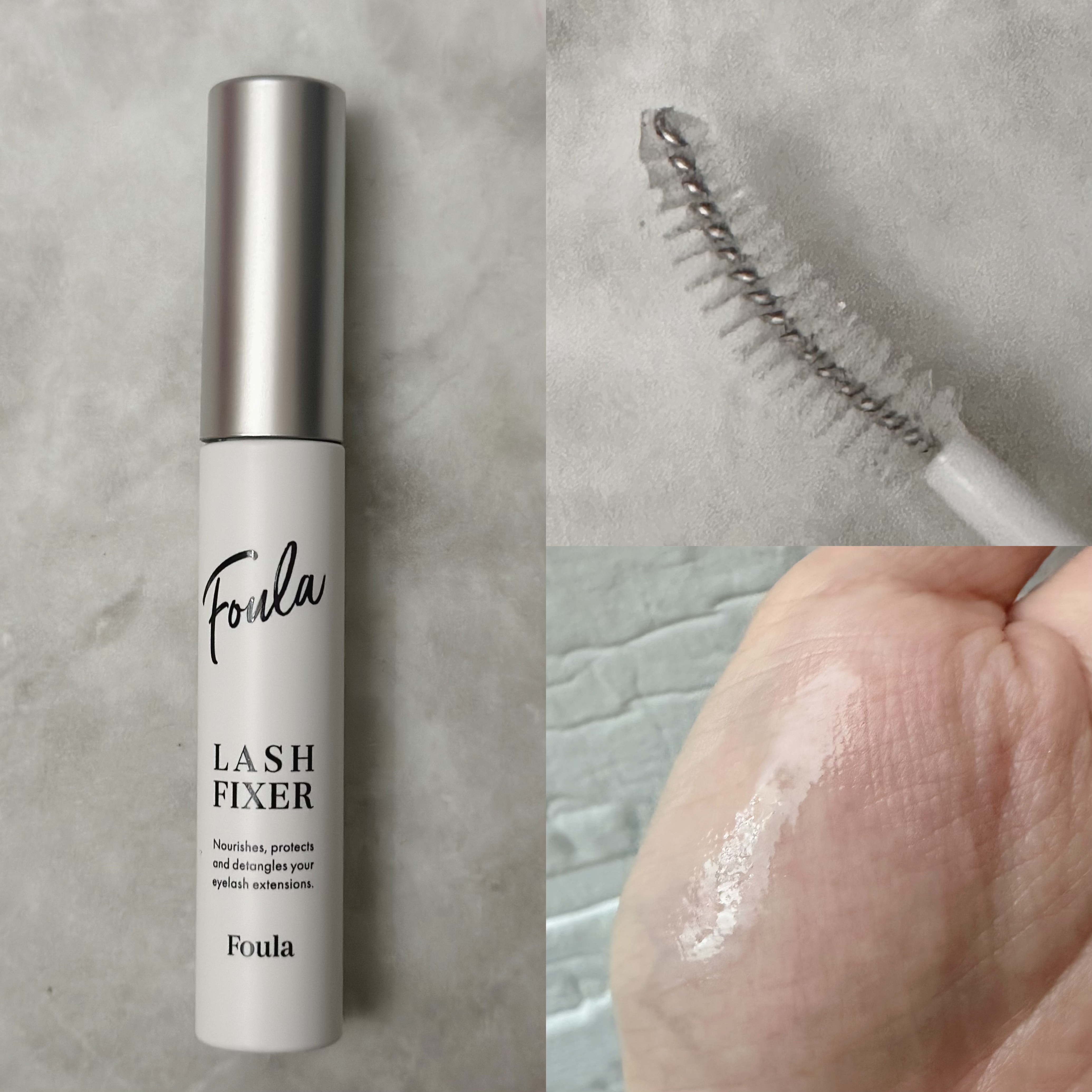 クリアコーティングマスカラ美容液/Foula/マスカラ下地を使ったクチコミ（2枚目）