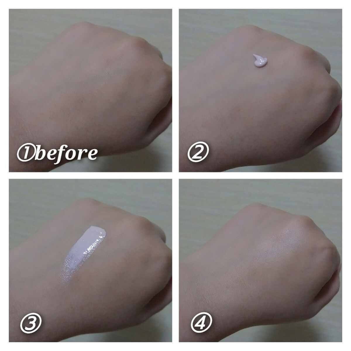 ミネラルインナートリートメントベース/エトヴォス/化粧下地を使ったクチコミ（3枚目）