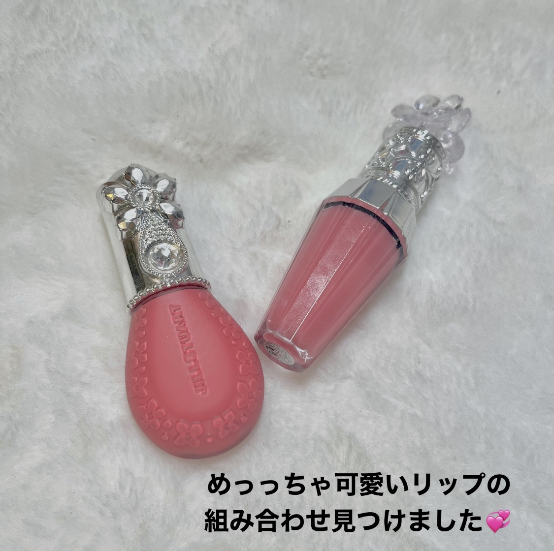 ジルスチュアート ブルームドロップ リップ＆チーク シフォン/JILL STUART/リキッドチークを使ったクチコミ（1枚目）