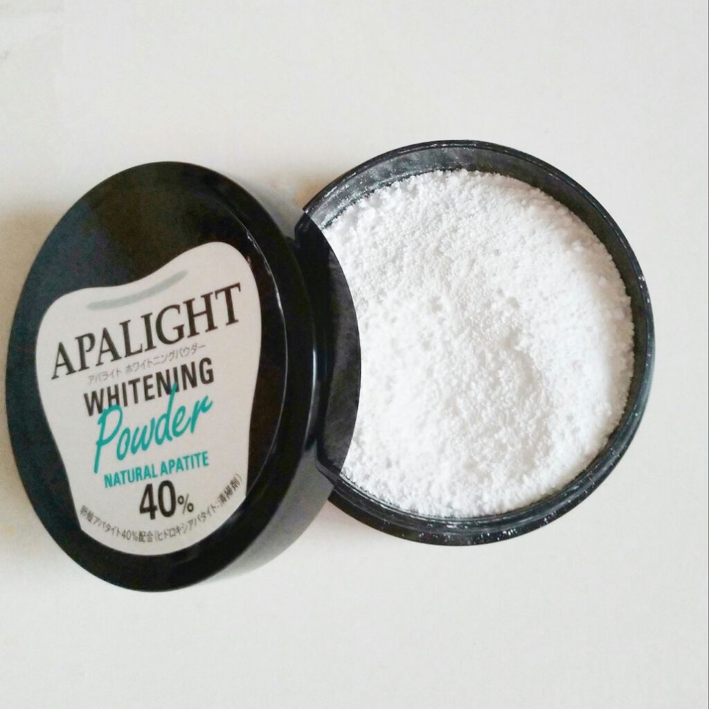 アパライト ホワイトニングパウダー/ブレーンコスモス/歯磨き粉を使ったクチコミ(3枚目)