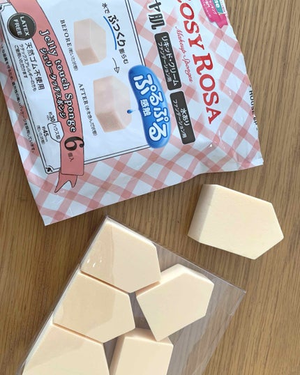 ジェリータッチスポンジ ハウス型/ロージーローザ/パフ・スポンジを使ったクチコミ(1枚目)