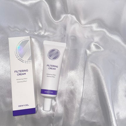 フィルタリングクリーム/DEWYCEL/日焼け止めクリームを使ったクチコミ(1枚目)