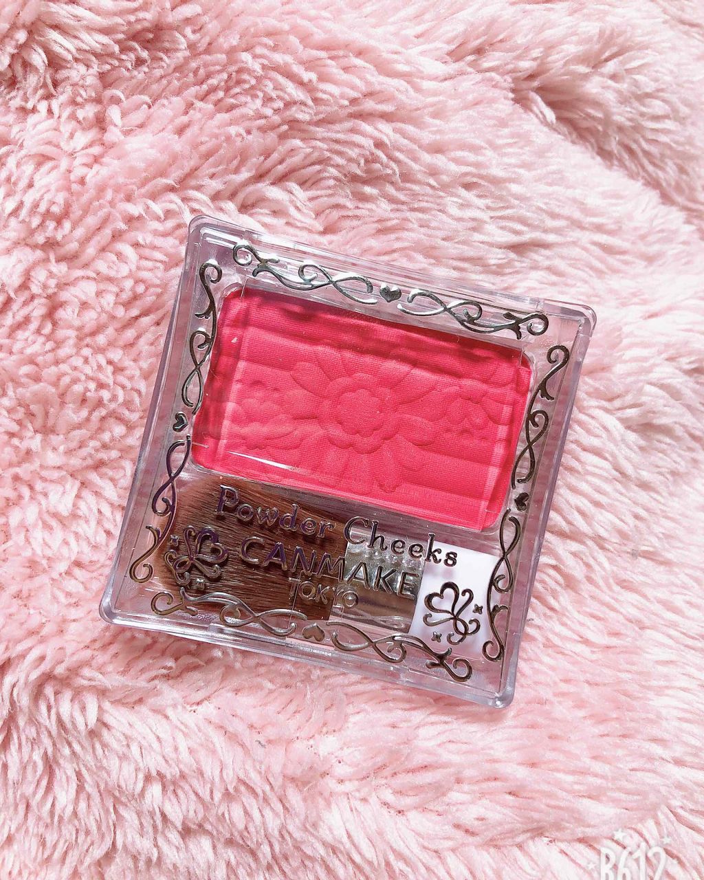 【旧品】パウダーチークス PW37 ローズレッド/キャンメイク/パウダーチークを使ったクチコミ（1枚目）