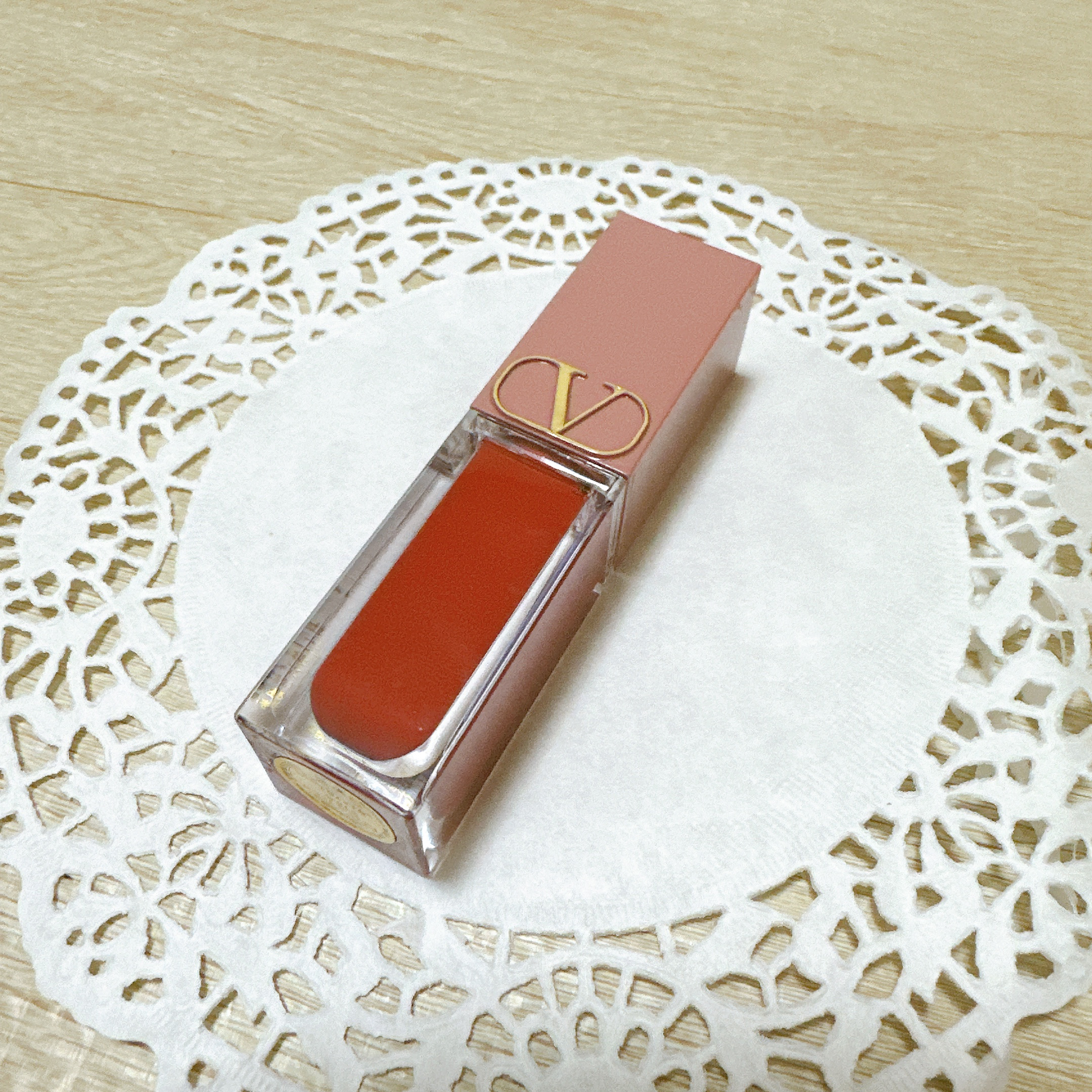 ヴァレンティノ リキロッソ 218A：SEE YOU LATER/ヴァレンティノ ビューティ/ジェル・クリームチークを使ったクチコミ（2枚目）