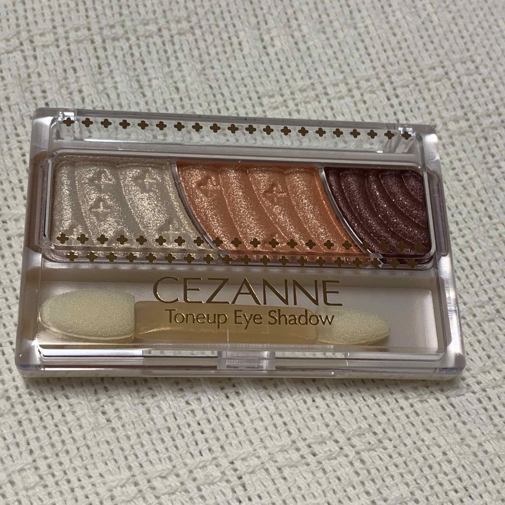トーンアップアイシャドウ/CEZANNE/アイシャドウパレットを使ったクチコミ（1枚目）