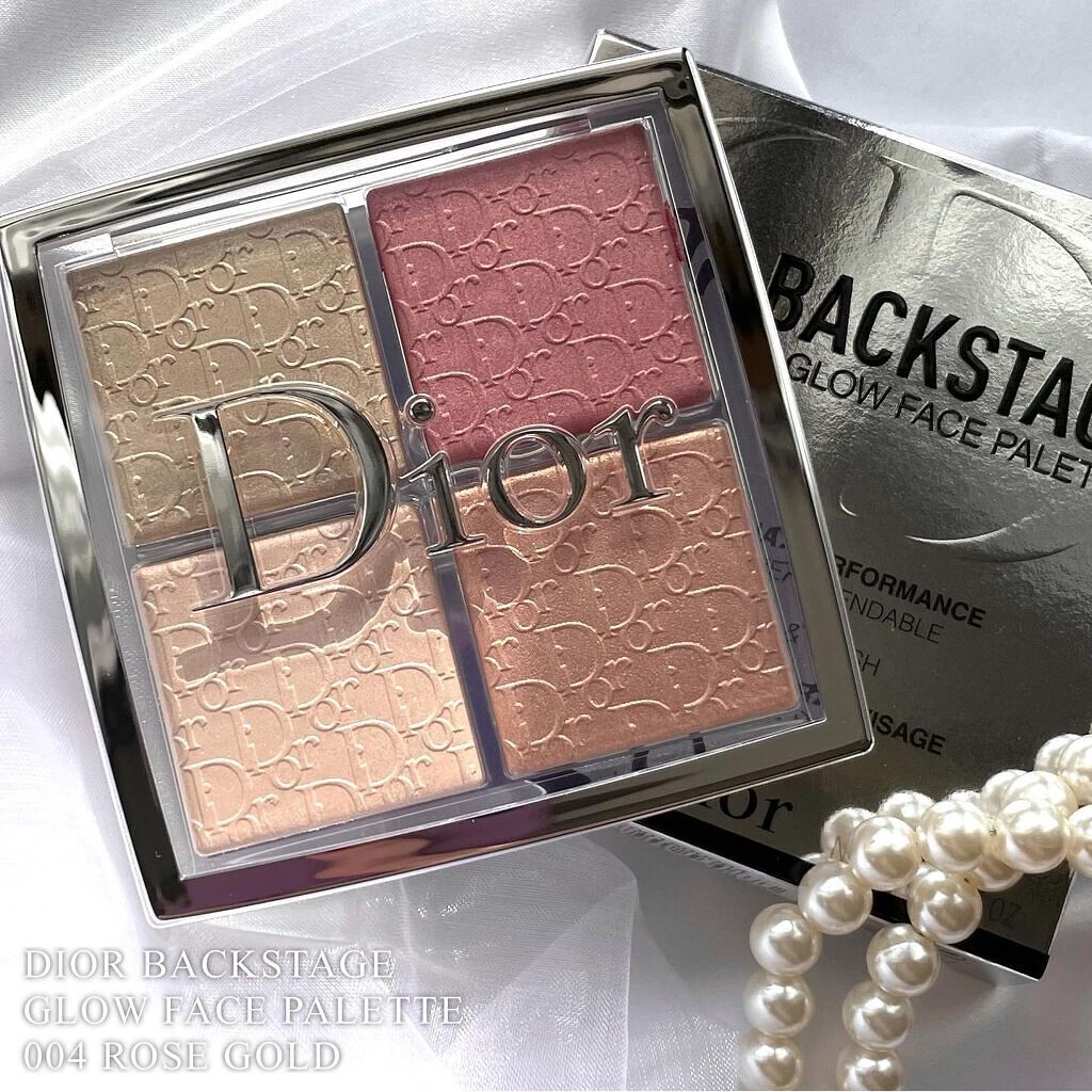 ディオール バックステージ フェイス グロウ パレット/Dior/ハイライトを使ったクチコミ（1枚目）