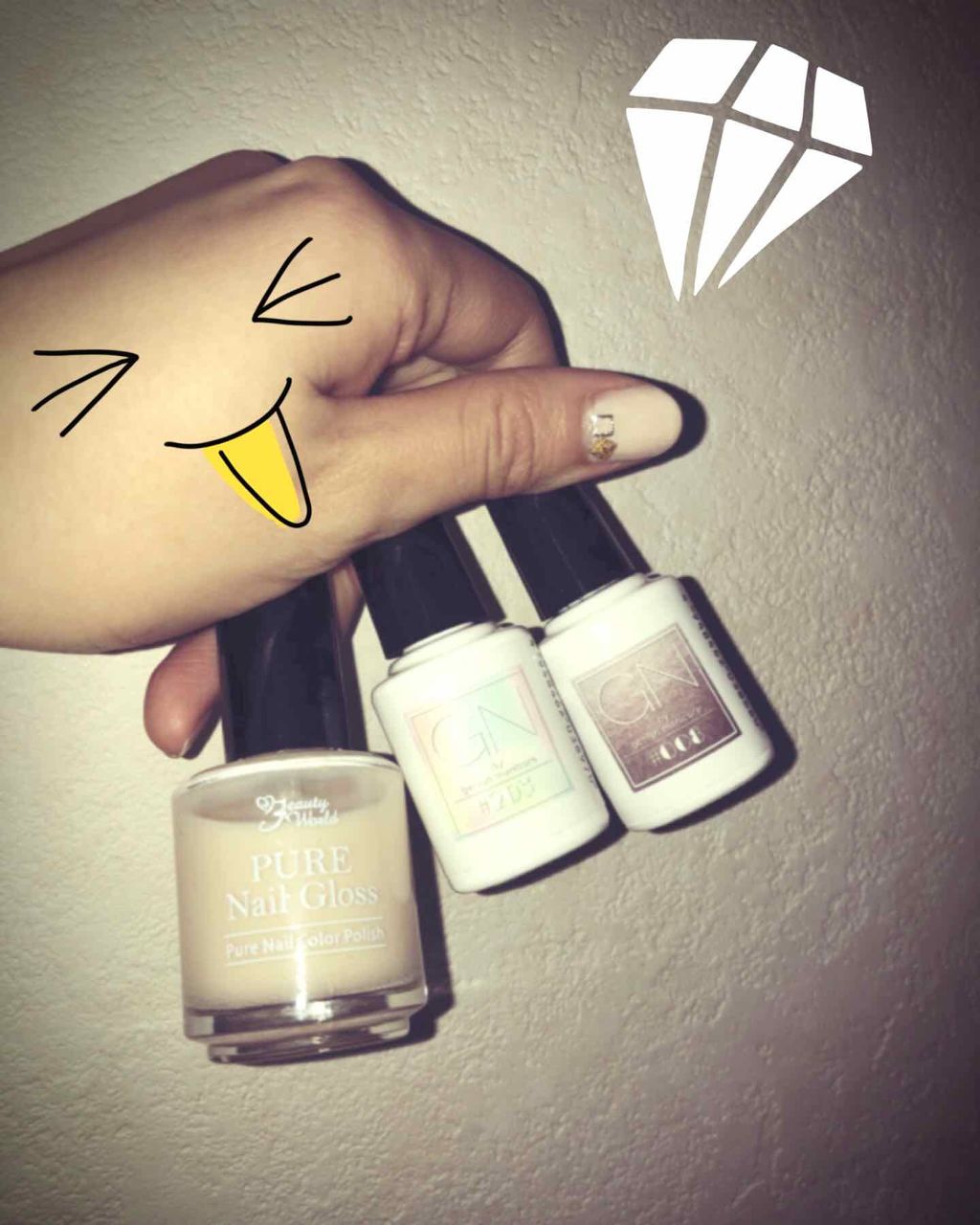 AC クイックドライトップコート/キャンドゥ/ネイルトップコートを使ったクチコミ(2枚目)