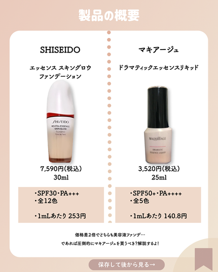 ドラマティックエッセンスリキッド/マキアージュ/リキッドファンデーションを使ったクチコミ(2枚目)