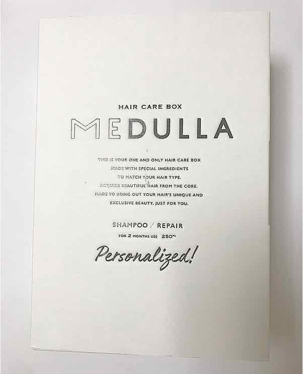 MEDULLA シャンプー/リペア/MEDULLA/シャンプー・コンディショナーを使ったクチコミ(1枚目)