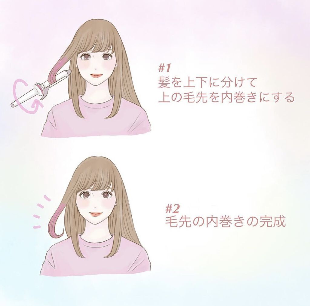 ヘアビューロン L-type 34.0mm/LUMIELINA/カールアイロンを使ったクチコミ（2枚目）