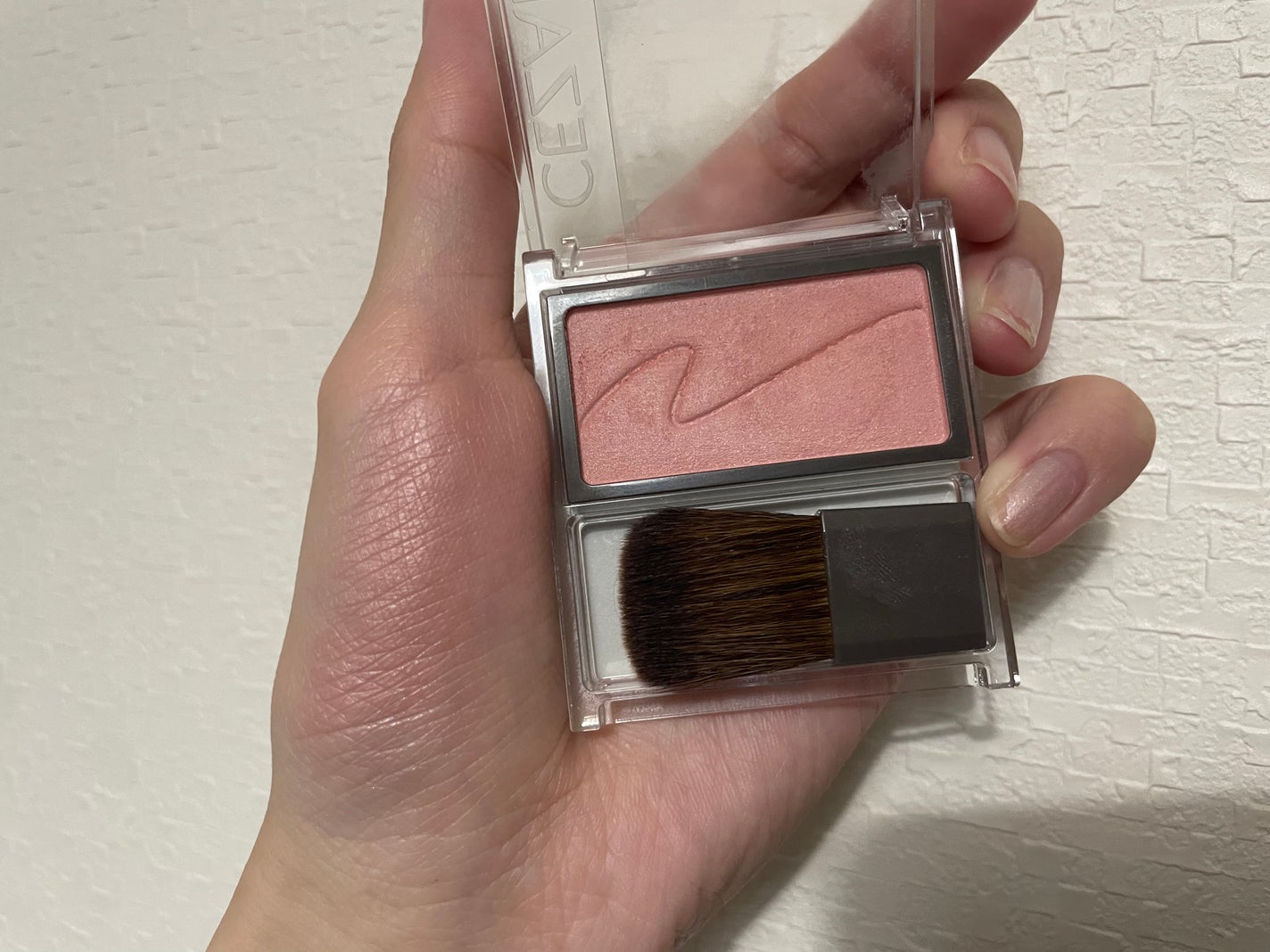 チークブラッシュ/CEZANNE/パウダーチークを使ったクチコミ(3枚目)