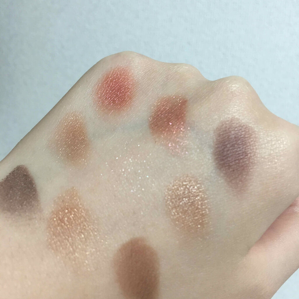 UR GLAM　BLOOMING EYE COLOR PALETTE/U R GLAM/アイシャドウパレットを使ったクチコミ（3枚目）