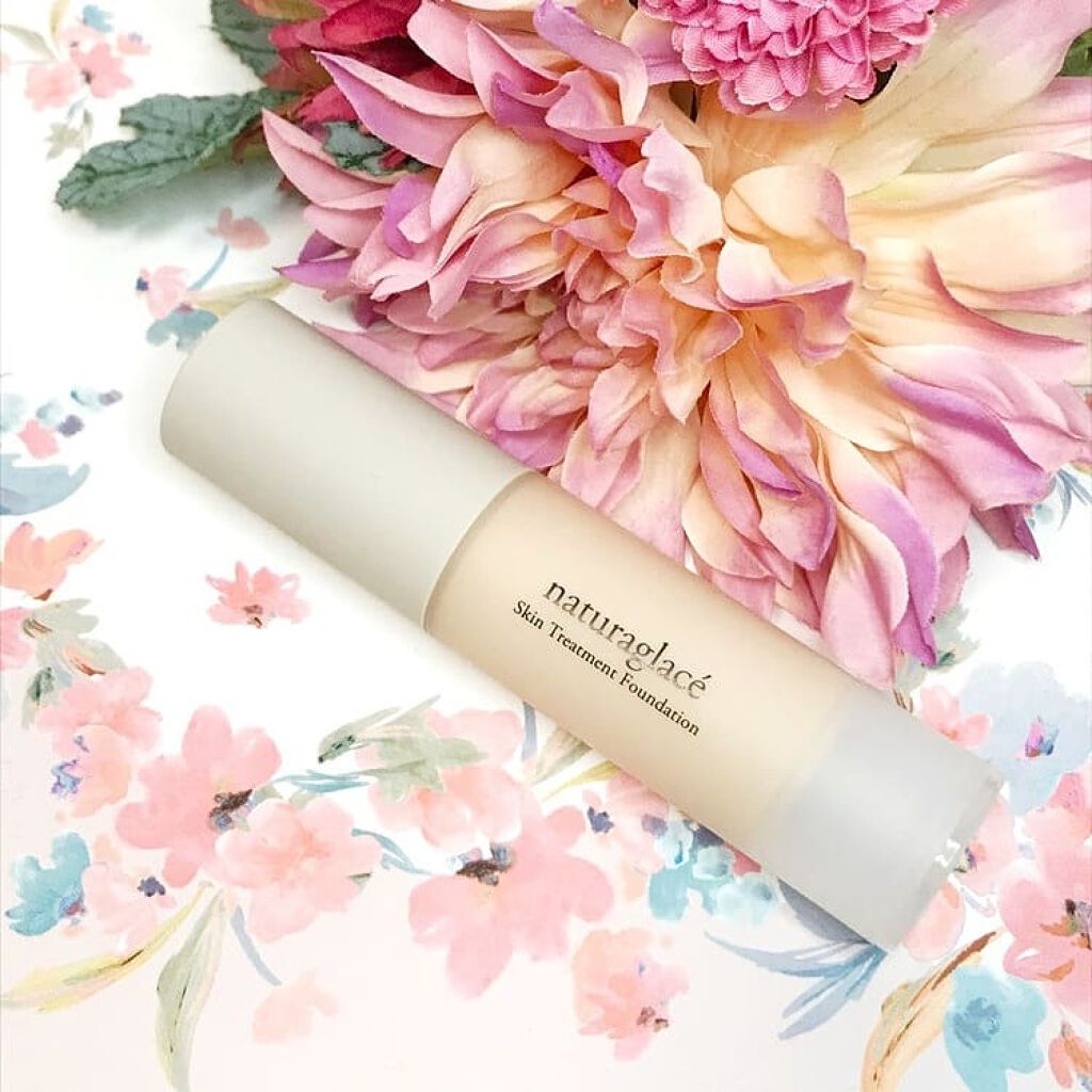 スキントリートメント ファンデーション NO1 ナチュラルオークル1/ナチュラグラッセ/リキッドファンデーションを使ったクチコミ（1枚目）