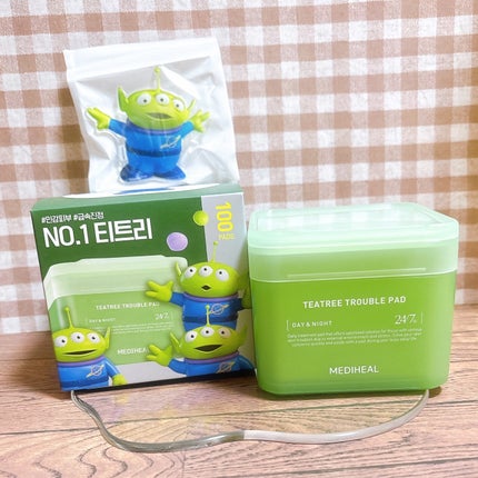 ティーツリー トラブルパッド/MEDIHEAL/トナーパッドを使ったクチコミ(1枚目)