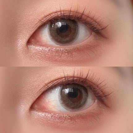 エバーカラーワンデーナチュラル モイストレーベルUV/エバーカラー/ワンデー(1DAY)カラコンを使ったクチコミ(3枚目)