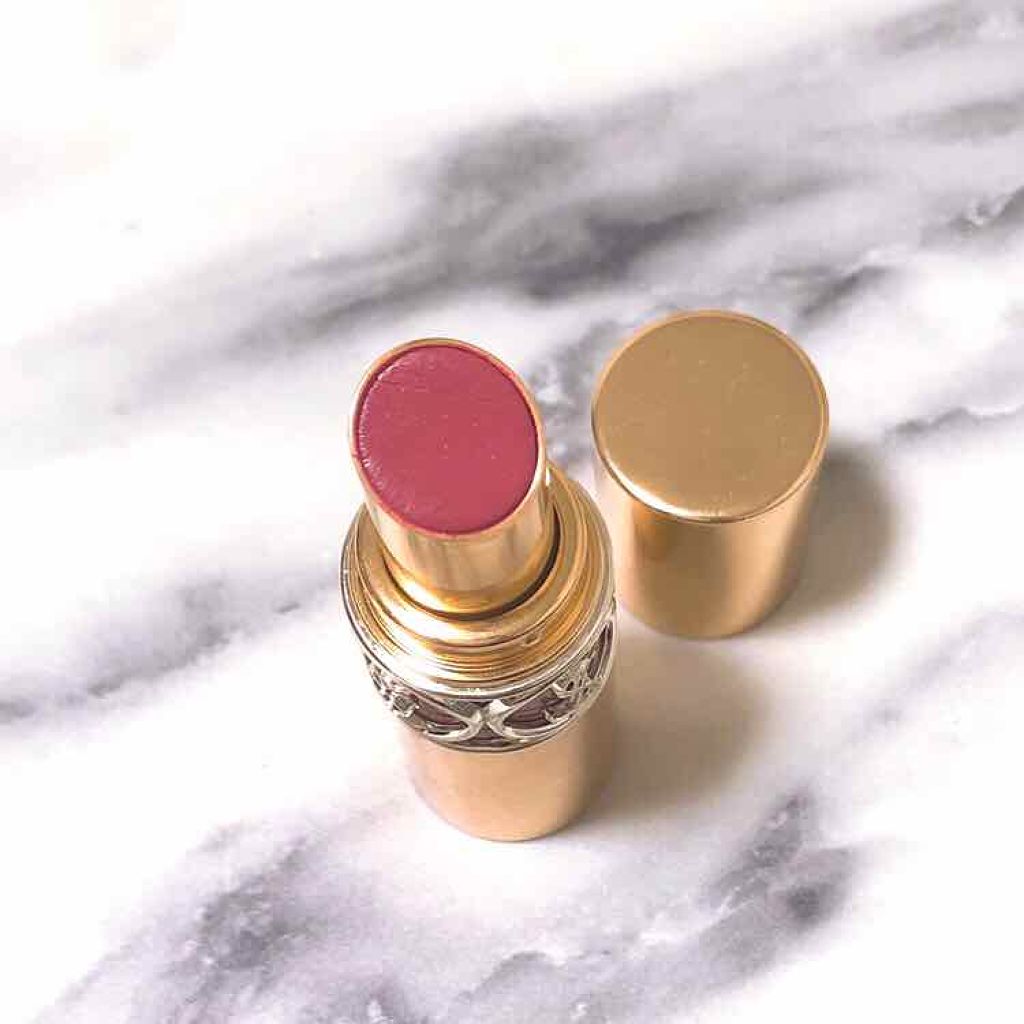 ルージュ ヴォリュプテ シャイン/YVES SAINT LAURENT BEAUTE/口紅を使ったクチコミ（3枚目）