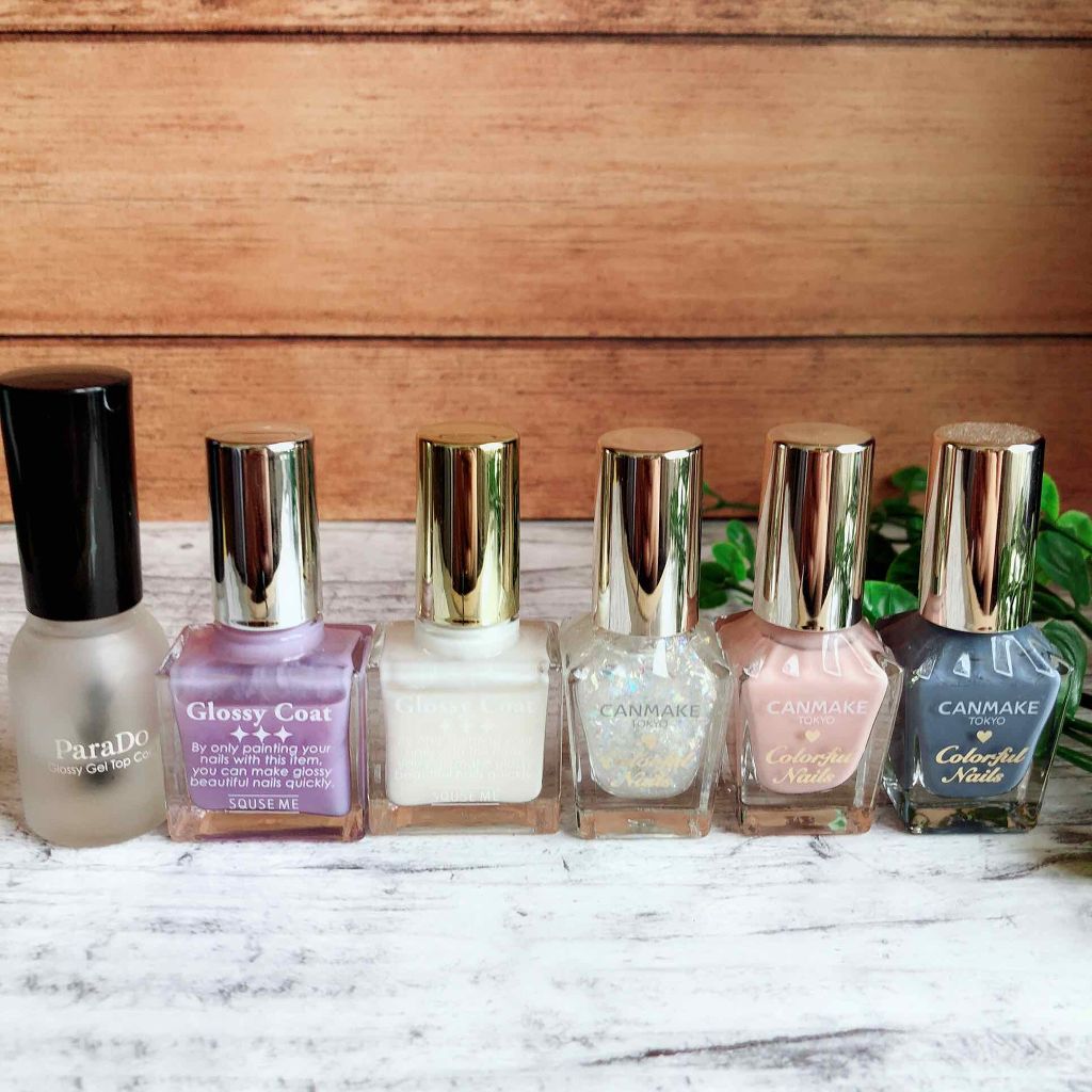 カラフルネイルズ N18 ピーチラテ/キャンメイク/マニキュアを使ったクチコミ（3枚目）