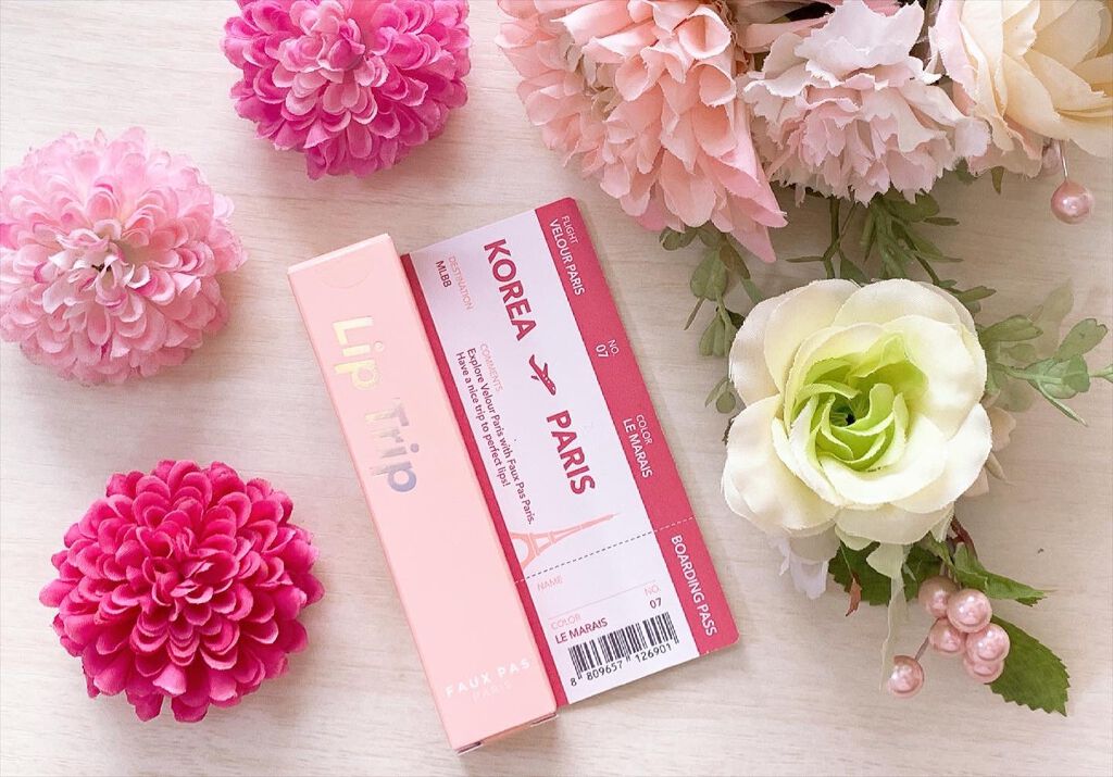 リップトリップベロアパリ/FAUX PAS PARIS/口紅を使ったクチコミ(4枚目)