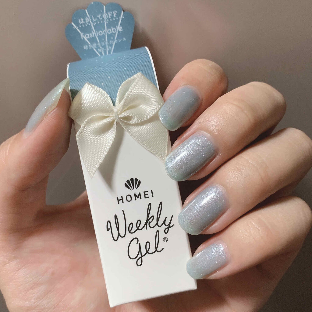 ウィークリージェル/HOMEI/ジェルネイルを使ったクチコミ（1枚目）