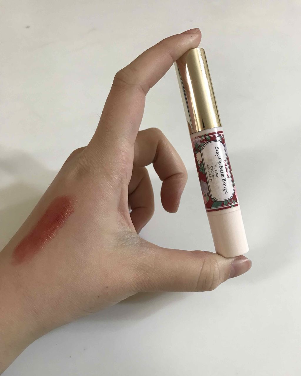 ステイオンバームルージュ/キャンメイク/口紅を使ったクチコミ（3枚目）