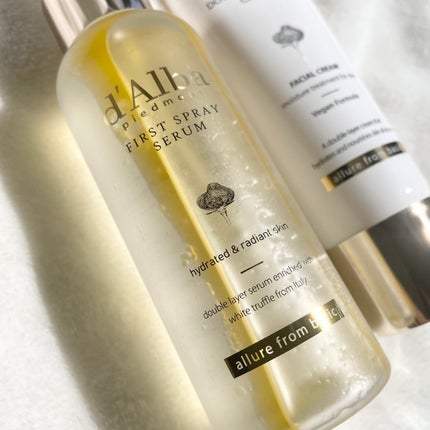 ホワイトトリュフダブルモイスチャークリーム/ダルバ/フェイスクリームを使ったクチコミ(2枚目)