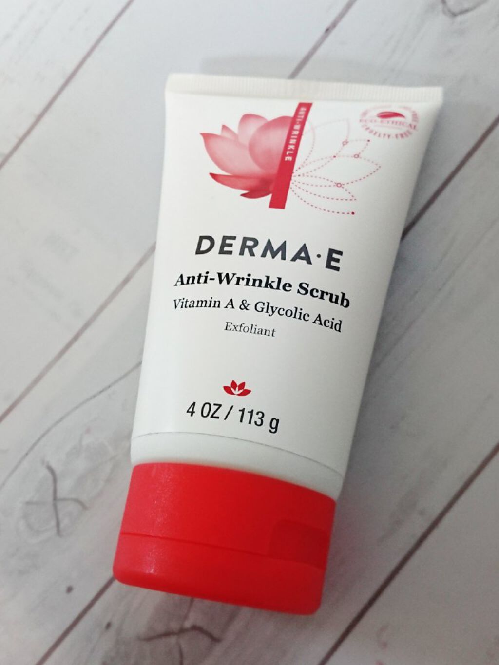 DERMA-E アンチリンクルスクラブのクチコミ「🥭ダーマE アンチリンクルスクラブ🥭
アイハーブ🌿購入品👛

最近、スキンケアはダーマＥのもの.....」（2枚目）