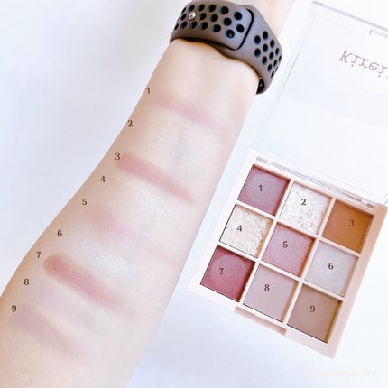 アイシャドウパレット/Kirei&co./アイシャドウパレットを使ったクチコミ(4枚目)