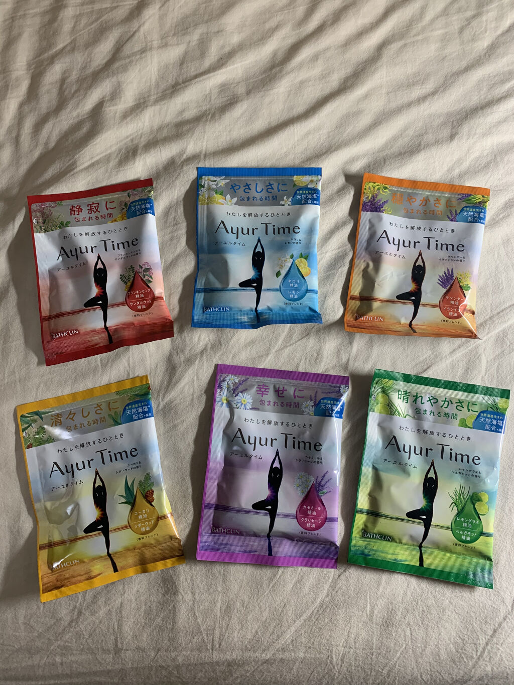 Ayur Time（アーユルタイム） フランキンセンス＆サンダルウッドの香り 40g/アーユルタイム/無機塩系入浴剤を使ったクチコミ（2枚目）