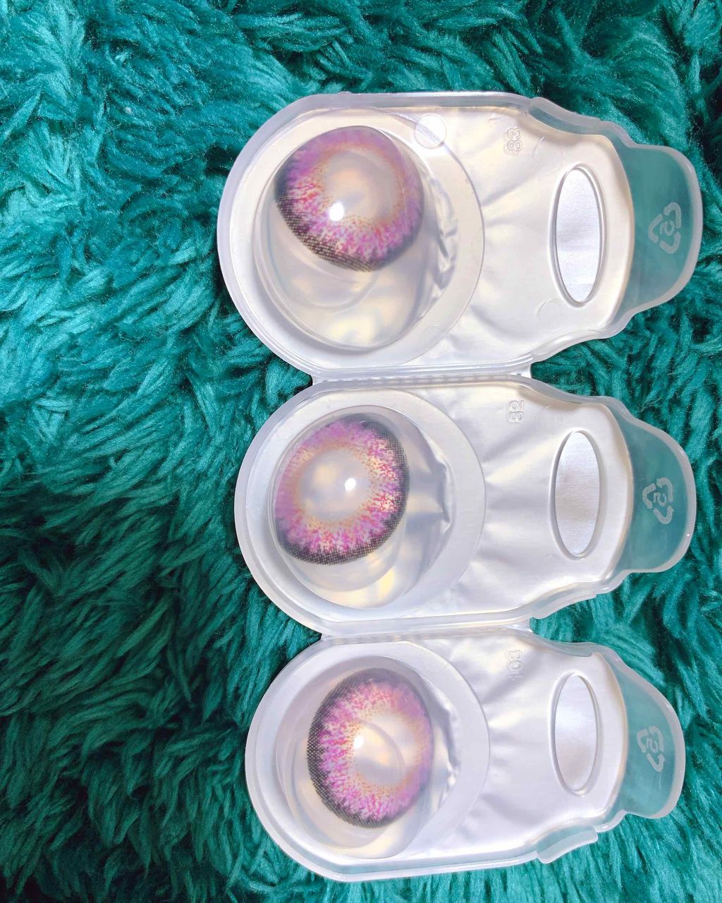 loveil 1day  Innocent ash/loveil/ワンデー（１DAY）カラコンを使ったクチコミ（2枚目）