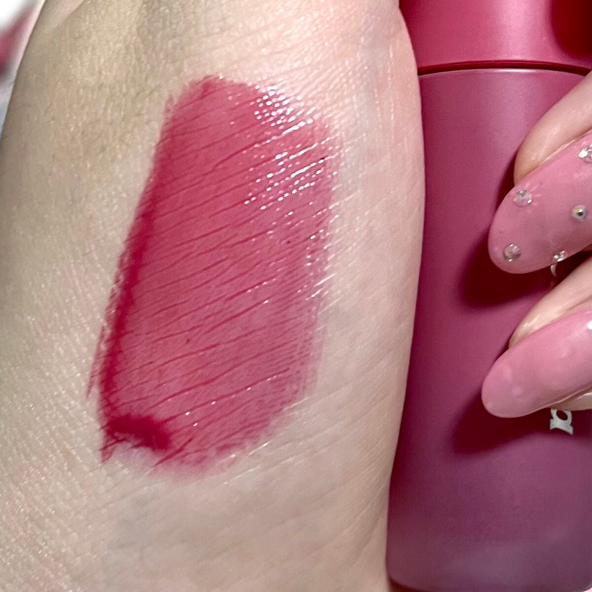 インク ムード ドロップ ティント/PERIPERA/リップグロスを使ったクチコミ(2枚目)