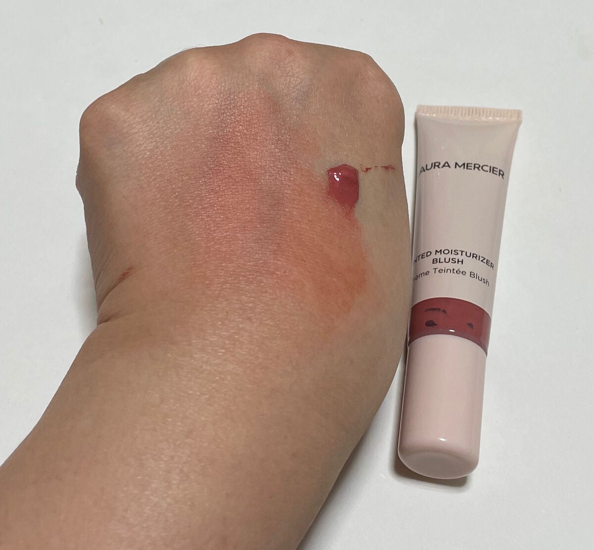 ティンティド モイスチャライザー ブラッシュ/ローラ メルシエ/ジェル・クリームチークを使ったクチコミ(2枚目)