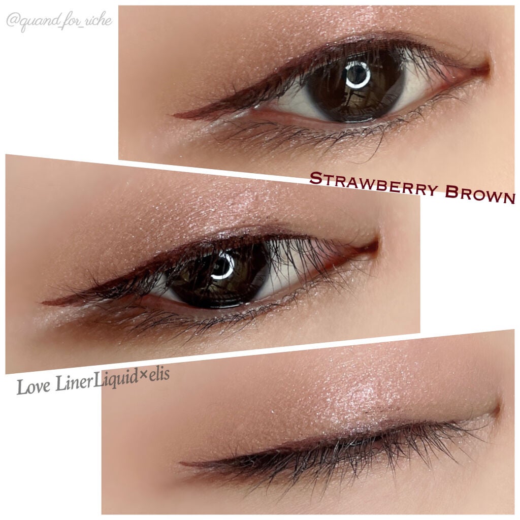 ラブ・ライナー リキッドアイライナー ブラウンニュアンスコレクション/ラブ・ライナー/リキッドアイライナーを使ったクチコミ(5枚目)