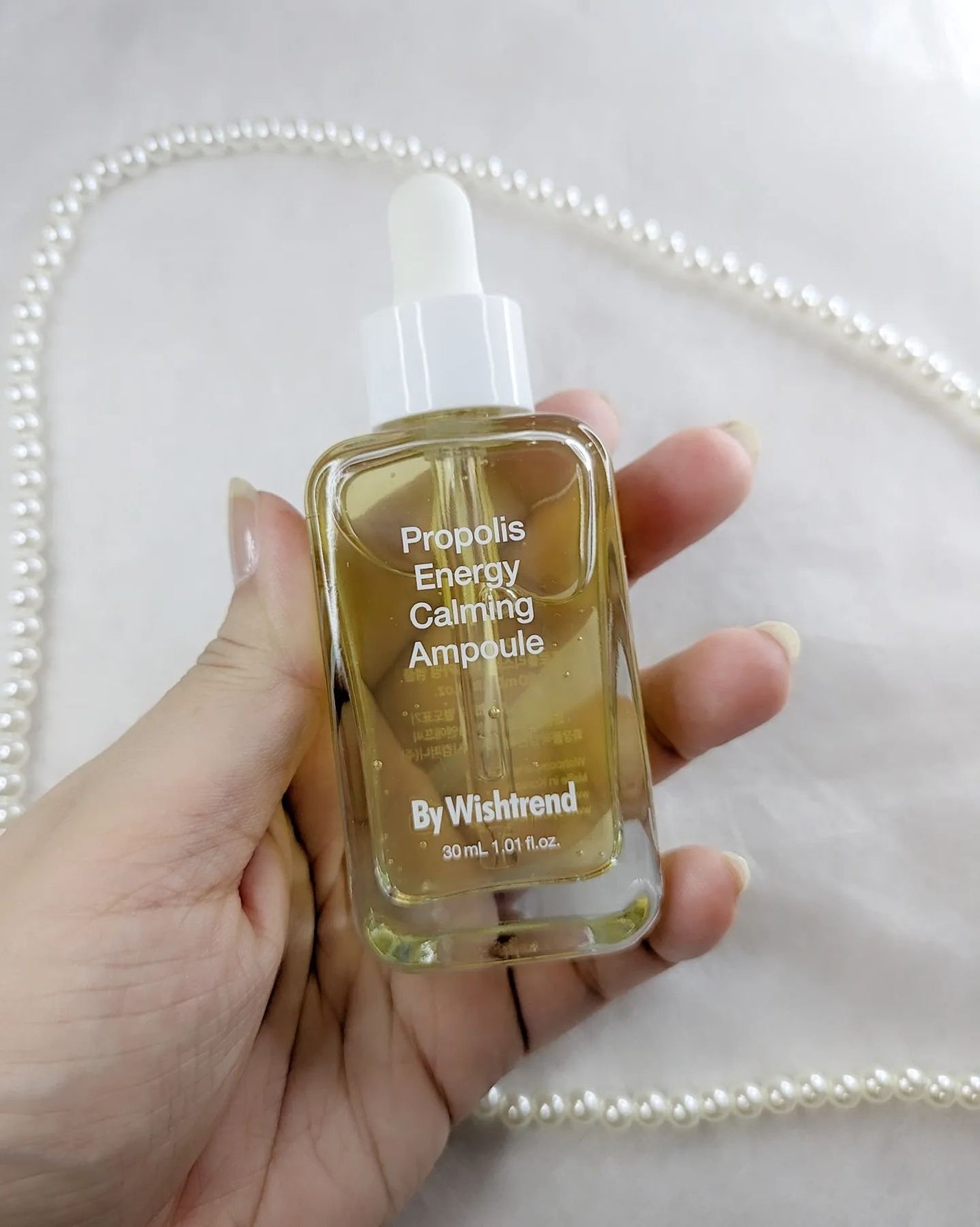 プロポリスエナジーカーミングアンプル/By Wishtrend/美容液を使ったクチコミ(2枚目)